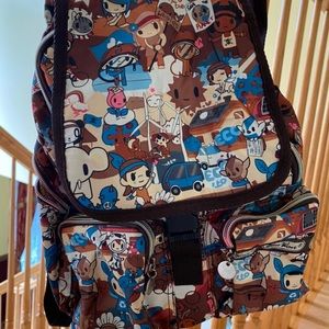 Brown Y2K Kawaii Backpack